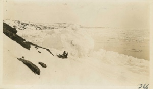 Image of Ice foot sledging